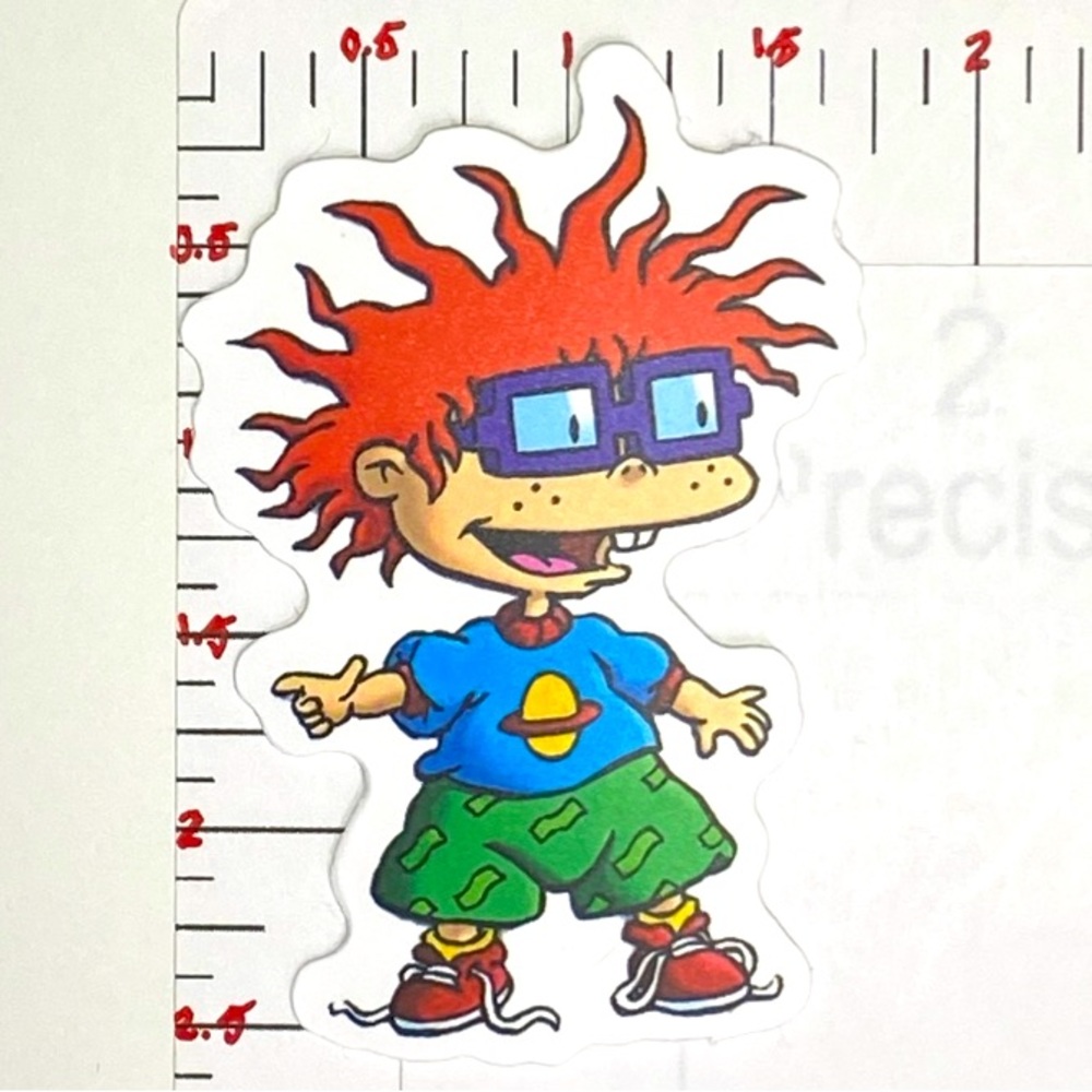 10/$10 Build Your Own Sticker Bundle: Waterproof Vinyl Rugrats Chuckie Sticker